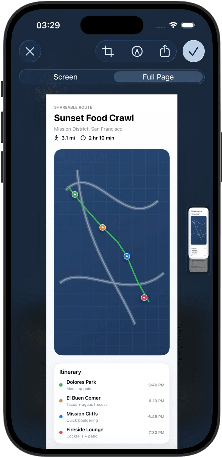 screenshot of the full page